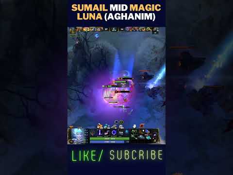 Epic Sumail mid Magic Luna Aghanim | #dota2 #sumail #dota2gameplay