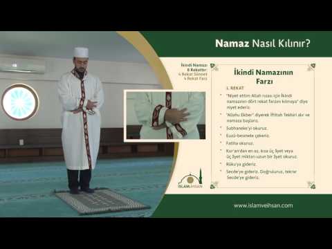 İkindi Namazı Nasıl Kılınır?