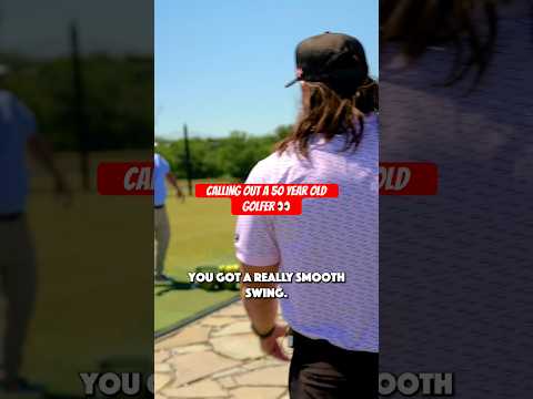 Calling out a 50 year old golfer 👀