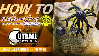 【バス釣り】HOW TO キングジミーヘンジミディアム×カットボール/陸っぱり解説in五三川 加木屋守&松田祐輝