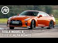 Chris Harris Drives... Best of Practical Performance: Tesla Model S, Nissan GT-R | Top Gear
