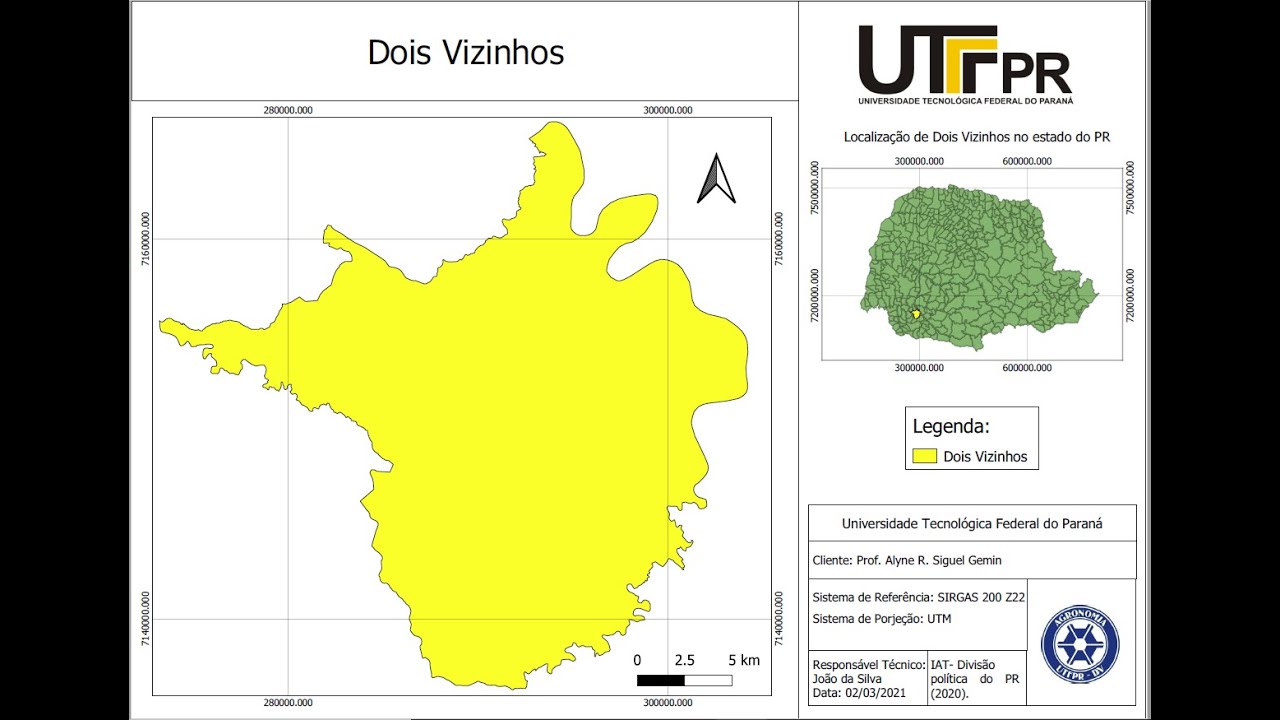 Layout de Impressão no QGIS!