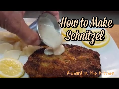 HOW TO MAKE SCHNITZEL - A German Fried Pork Recipe