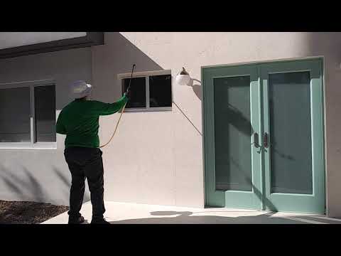Pest Control Complete Exterior Perimeter Treatment With Web Removal To Control Ants And Roaches
