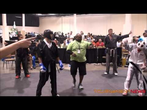 Mike Levy vs Nick Cain at North American International Karate Championship 2012