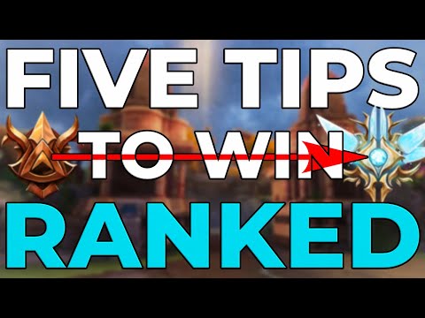 FIVE TIPS TO HELP YOU WIN IN SMITE RANKED!