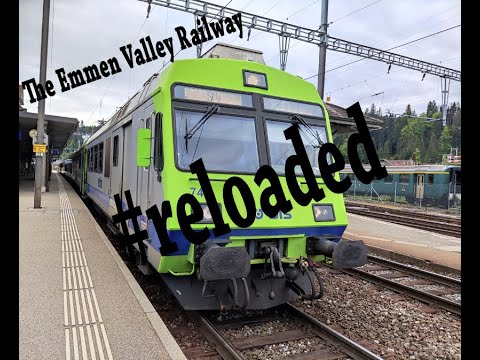 #reloaded | Führerstandsmitfahrt (cab ride) | Langnau i.E. - Burgdorf | RBDe 565 (Privatbahn NPZ) |