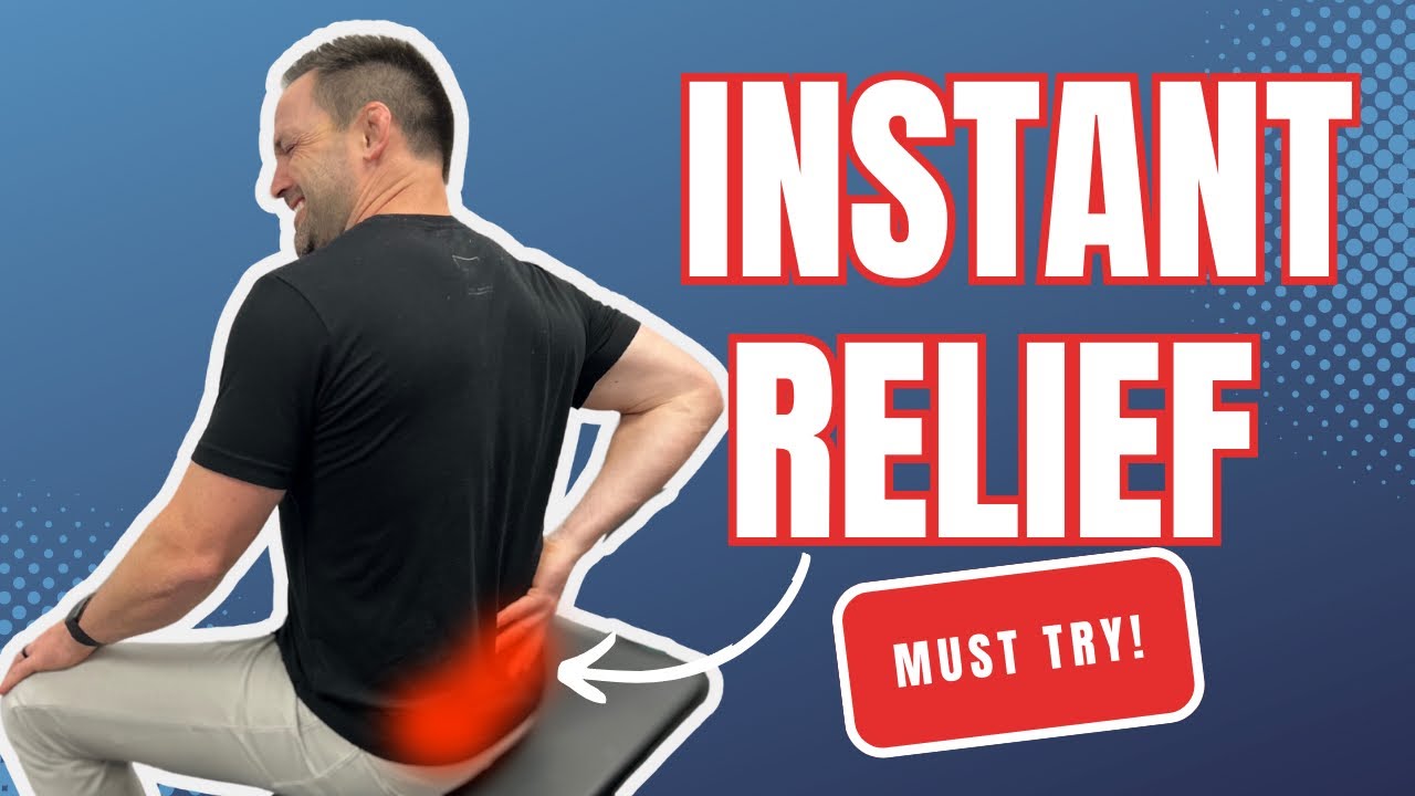 Lower Back Pain Relief From Sitting | Do NOT Make This Mistake!