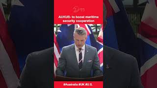 AUKUS Unveils Undersea Drone Project to Counter Threats | DWS News | AI1I