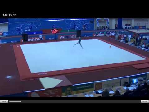 Иньшина Юлия (Yulia Inshina) FX Russian Nationals TF