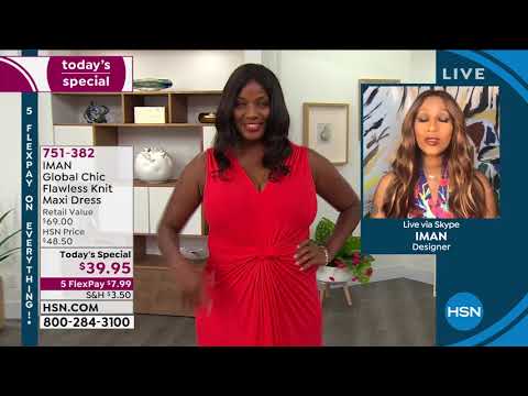 HSN | IMAN Global Chic Fashions 06.27.2021 - 09 PM