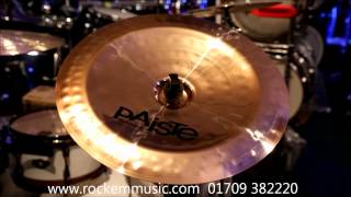 Video thumbnail for Paiste 16" PST8 China Cymbal by Rockem Music