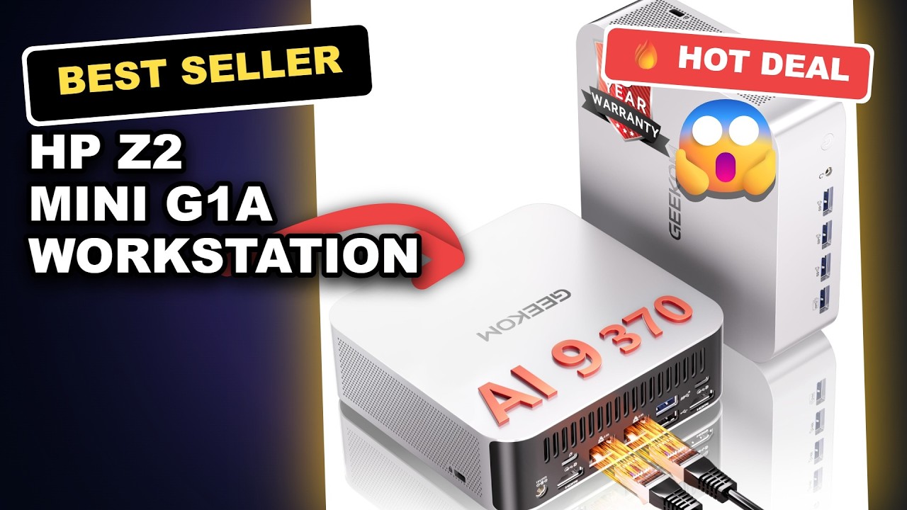 HP Z2 Mini G1a Workstation Review: AI-Powered Mini PC Worth It in 2024? review video