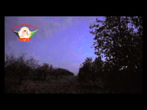 استهداف مقرات النظام في على جبهة المفكر في ريف حماة الشرقي بصاروخ توحيد 1 محلي الصنع من قبل لواء الوحيد