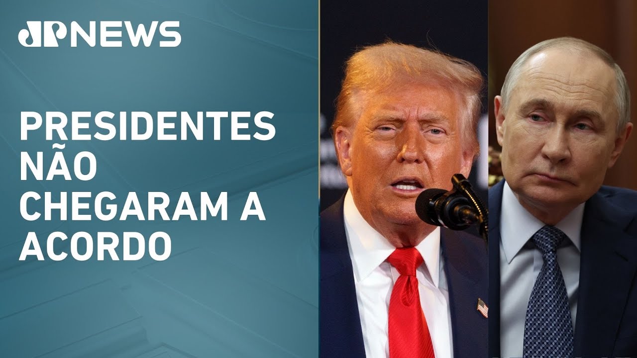 ‘Fizemos um grande progresso hoje’, afirma Donald Trump após conversa com Putin no Alasca