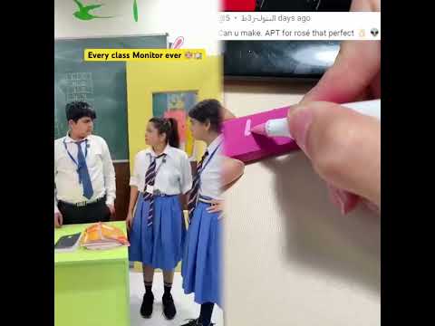 Every class monitor ever 🏫👧🏼 #shorts #sejalgabashorts #school