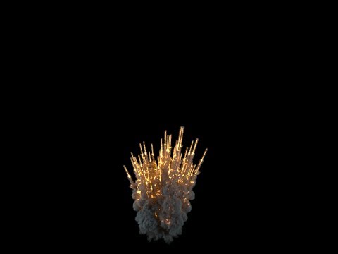 PHOENIX FD 3.0 3ds max test explotion particles