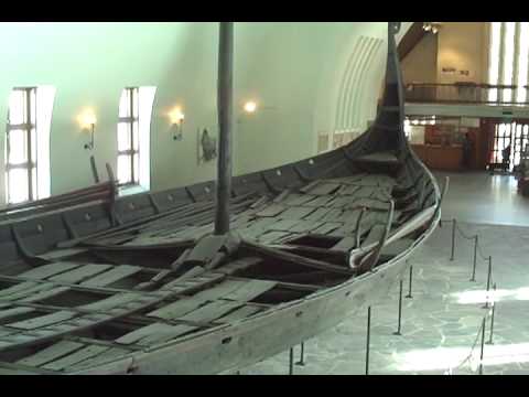 Корабль викингов в музее Осло