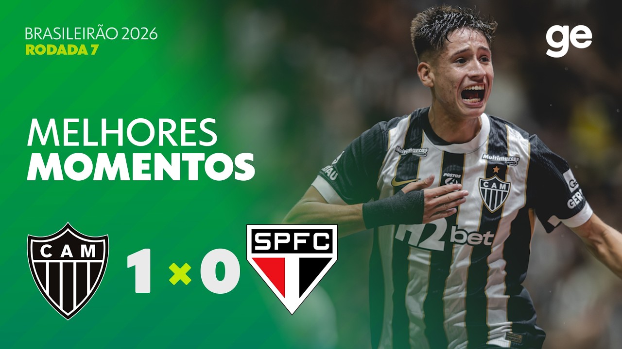 Atlético Mineiro vs São Paulo Highlights