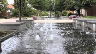 preview picture of video 'The Reflections Pool at Capital University - Bexley Ohio'