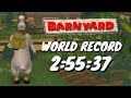 Barnyard Any Speedrun 2 55 37 World Record