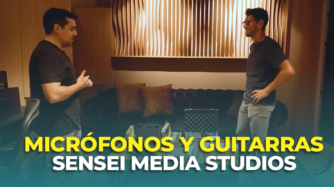 El EQUIPO que define el SONIDO de SENSEI MEDIA STUDIOS (CDMX)
