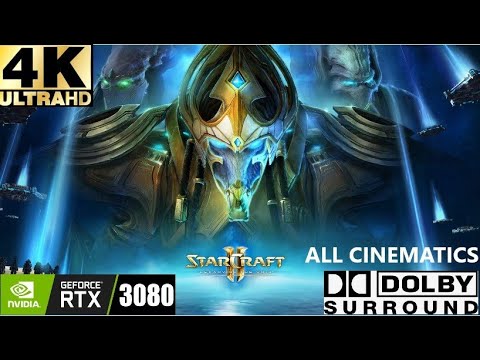 STARCRAFT 2 LEGACY OF THE VOID - ALL CINEMATICS - 4K ULTRA DOLBY