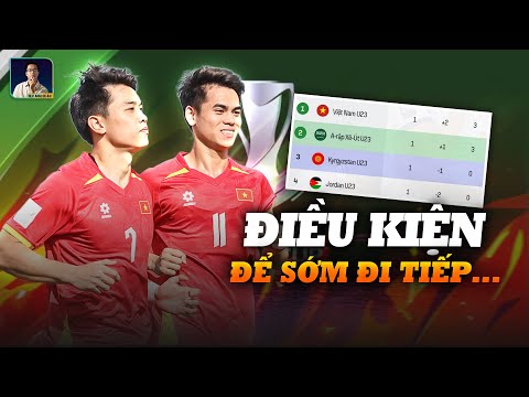 ĐIỀU KIỆN ĐỂ U23 VIỆT NAM SỚM VÀO TỨ KẾT VCK U23 CHÂU Á 2026: 2 TRƯỜNG HỢP NÀY KHẢ QUAN ĐẤY CHỨ!!…