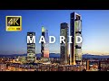 Madrid, Spain 🇪🇸 in 4K 60FPS ULTRA HD Video by Drone