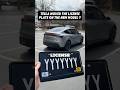 The New Model Y Has A Weird Place For The License Plate