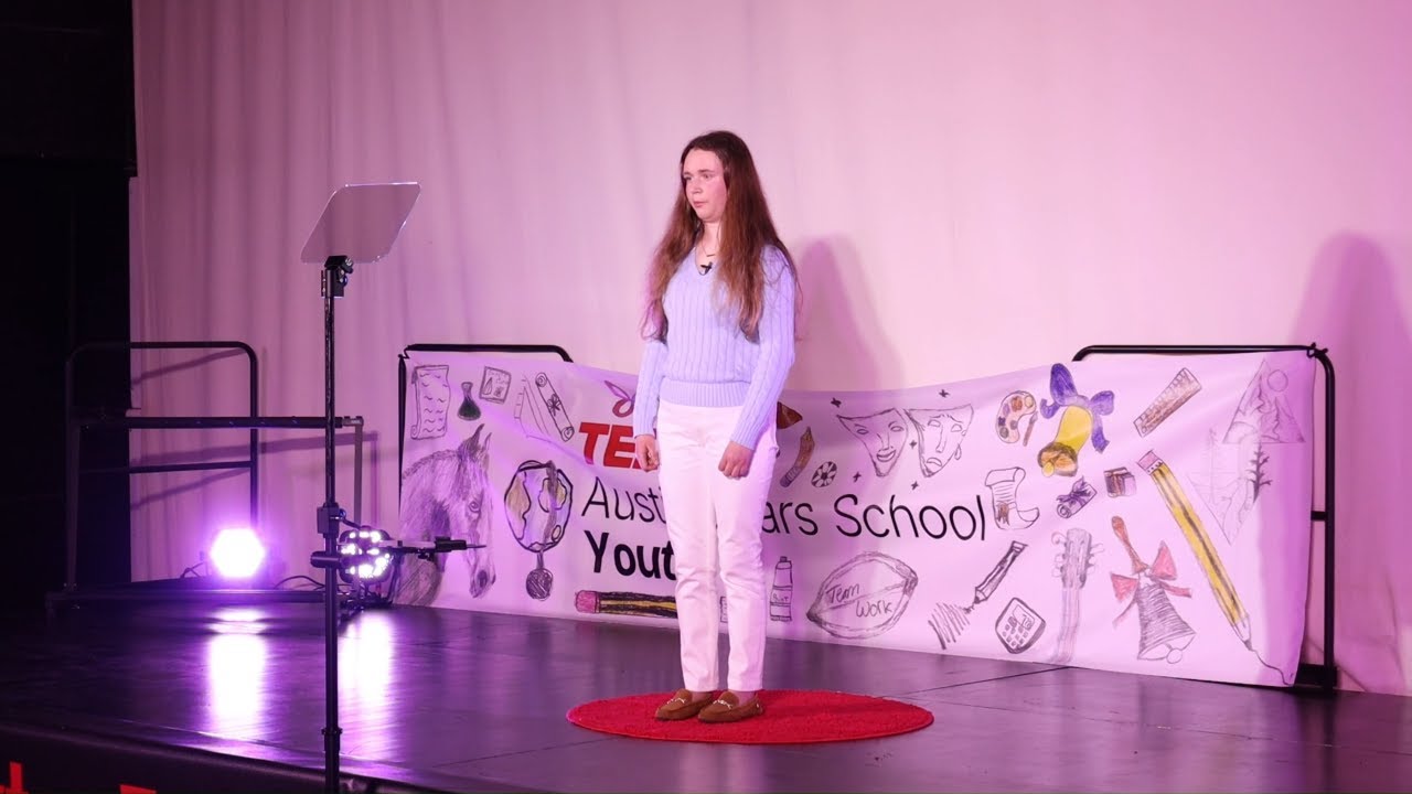 How a Smile Can Change a Day | Charlotte Flynn | TEDxAustin Friars School Youth