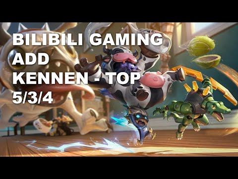 Bilibili Gaming ADD Top Kennen vs Aatrox - KR Master Patch 10.9