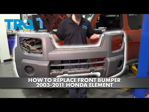 How to Replace Front Bumper 2003-2011 Honda Element