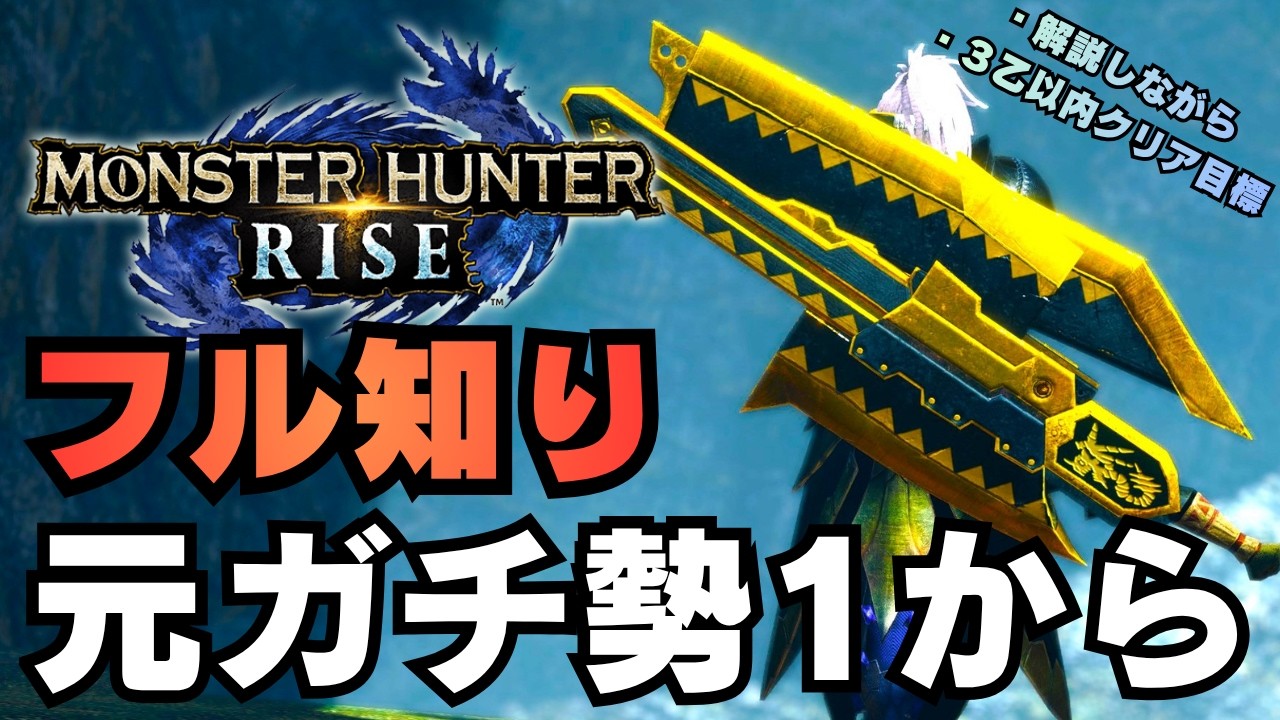 🔴#2 飛翔竜剣習得！ライズ時点で神武器な件について（里★4～）【PS版/モンハンライズ/サンブレイク/スラアク】