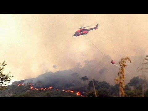 Erdőtűz pusztít Mallorcán