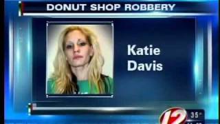 preview picture of video 'Woonsocket woman accused of robbing donut shops'