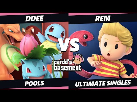 Cardd's Basement - DDee (Pokemon Trainer) Vs. REM (Lucas) SSBU Ultimate Tournament