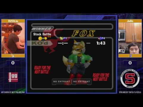 Event Match 1: R2DLiu (Fox) vs Jello (Falco) - Winners Round 2