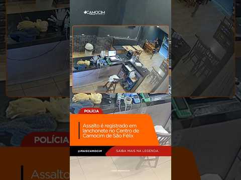 Furto e registrado em lanchonete no centro de Camocim de São Félix