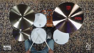 Video thumbnail for Paiste 24" 2002 "Reverend Al's" Big Ride Cymbal - 2921g (1061824-1012122H) by Memphis Drum Shop
