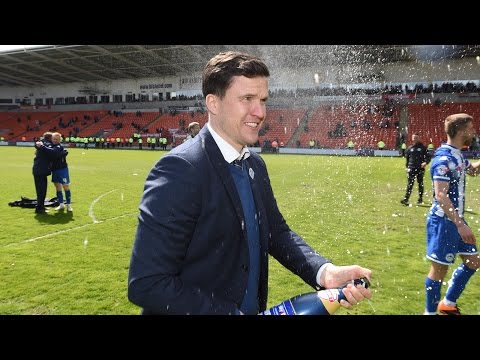 'You have to enjoy moments like that' - Gary Caldwell on promotion to Championship