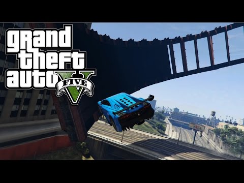 ZAVRSIO JE TRKU NISAM NI ZNAO ! Grand Theft Auto V - Lude Trke w/Cale