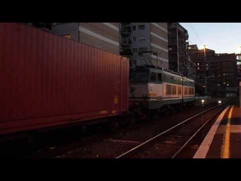 E655.087 sul TCS 57002 Pomezia - Gallarate, in partenza da Roma Tuscolana