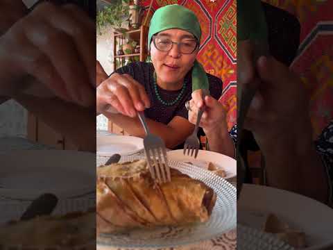 Rare Nomadic Recipe – Lamb Belly Roll in Intestine, a Traditional Kazakh Dish from the Steppe
