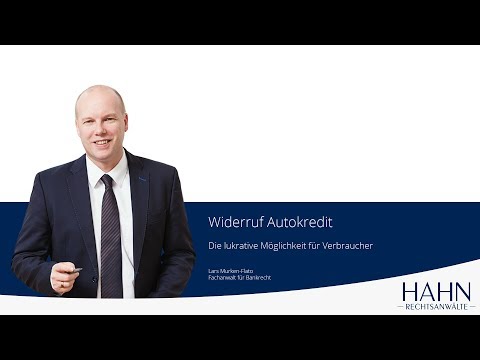 Widerruf Autokredit - Auto wieder los werden und Geld zurück bekommen