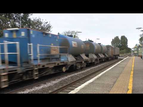 57009 & 57002 on 3S01, 09:20, Stowmarket  - Stow't & 158852 on 1R90, 12:57, Norwich - Liverpool