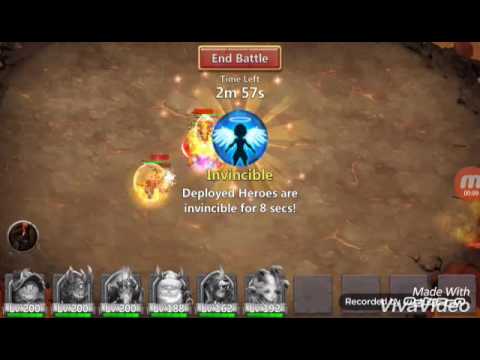 Castle clash 300mil damage t5
