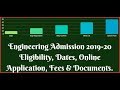 DSY Engineering Admission 2019-20 Eligibility, Online Process, Dates, Application Fees Details.