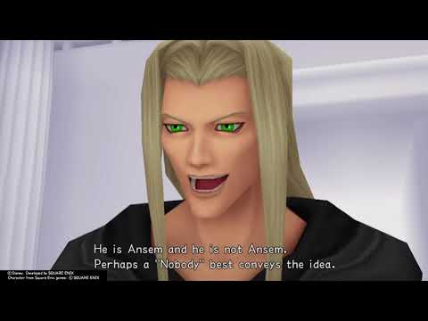 Kingdom Hearts Re:Chain of Memories Reverse/Rebirth (PS4) Cutscene #7 Riku encounters Vexen