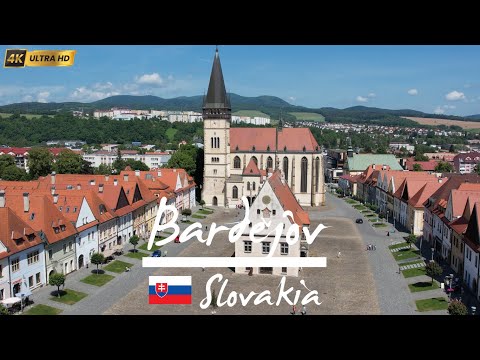 🇸🇰 Explore Bardejov , Slovakia | 4K Walking Tour of a Perfectly Preserved Medieval Town